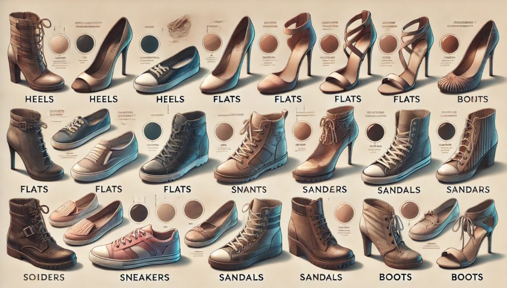 Types of Shoes for Women